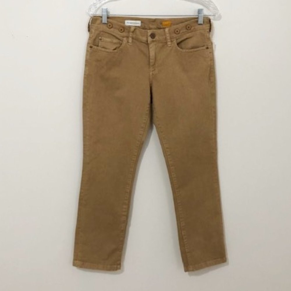 Anthropologie Pilcro and the Letterpress Low Rise Straight Jeans